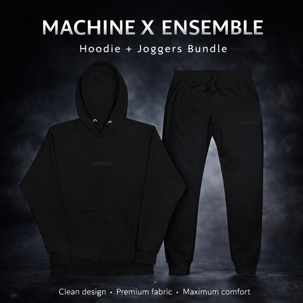 Musta Machine x setti